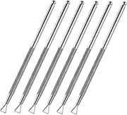 SOESFOUFU Nail Care Kit Cuticle Pusher Scraper Nail Polish Remover Stainless Steel Tools for Home Salon