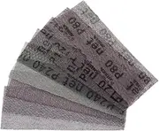Mesh Sanding Discs 15 Pack 198 * 70mm Mesh Abrasive Free L Hook Loop Dry Grinding Sandpaper 80 to 320 Grit for Sander Pad(320)