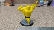 SWOLE PIKACHU Statue, buff pokemon meme, desk toy