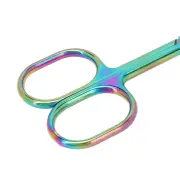 Cuticle Scissors Pointed Tip Dead Skin Removal Color Plating Stainless Steel FTD