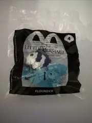 2023 Mcdonalds Happy Meal Toy Walt Disney The Little Mermaid Number 4 Flounder