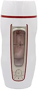 ❤Fully Automatic Masturbator Realist Material Multi-Function Electronic Masturbator Rechargeable Thrusting Retractable Masturbation With Cock Brief for Vaginal Adult Joker Toys Birthday Gift❤ (Angel)