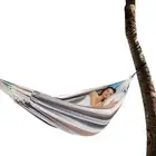 Outdoor Hammock Two-Person Travel Hammock Striped Tree Hammock Thickened nearby