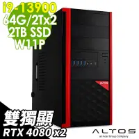 在飛比找Yahoo奇摩購物中心優惠-ACER P150F8 雙GUP工作站 i9-13900/6