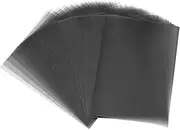 uxcell 30 Sheets Vellum Paper 4x6, Vellum Paper Printable Translucent Paper 100GSM for Invitations Printing, Black