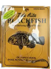 Tide Rite Single Octopus Hook Pool Winner Blackfish Rig
