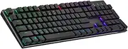 Cooler Master Full Mechanical Wireless Bluetooth Low Profile Gaming Keyboard, Space Grey