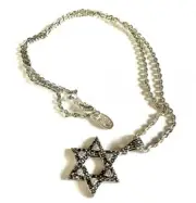 NEW RARE! ARTISAN CUSTOM MADE ZOCALO SILVER PENDANT+ NECKLACE CHAIN SET