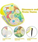 Bean Bag Toss Game, Corn-Hole-Boards Indoor Outdoor Games for Kid (Double Sided)