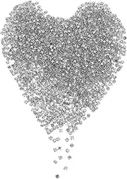 EPIGEIST 1440pcs Glass Claw Flatback Gems: Square Zinc Alloy Claw Gems for Sewing Decoration - Crafting for Clothes Shoes Bags DIY Projects