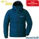 【MONT-BELL 】男 800FP Permafrost Parka 輕量 防潑水防風連帽羽絨外套(GoreTex 抗靜電) 禦寒雪衣.羽絨衣/1101639 BLBK 藍黑