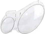 CLZCNQLX Car Front Headlight Lens Glass Cover Compatible for Mercedes Benz E Class W211 E240 E200 E350 E280 E300 2002-2008 Headlamp Lens Cover(Style A)