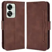 Multiple Card Slots Phone Cover For Oneplus Nord 2t 5g, Folio Flip Pu Leather Wallet Stand Case