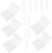 FRCOLOR Diy Nail Art Set Boxes Long Nails Tips Abs Material Decorations for Women