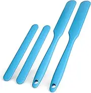 Nicpro Silicone Stir Sticks & Spatula Kit, 2pcs Each, DIY Craft & Art Project Tools