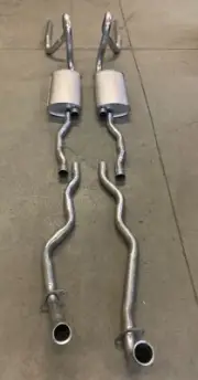 1970-1971 AMC AMX, DUAL EXHAUST SYSTEM, ALUMINIZED
