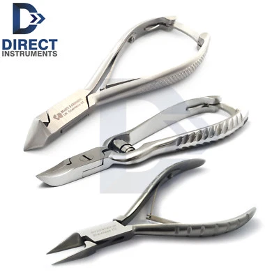 Chiropody Toe Nail Nipper Clippers For Thick Hard Nails Pedicure Podiatry Cutter
