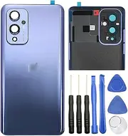 Ubrokeifixit for OnePlus 9 Housing Rear Panel Back Glass Door Cover Replacement for OnePlus 9 6.55"(NOT for 1+9R 6.55",NOT for 1+9 Pro 6.7") (1+9/Winter Mist)