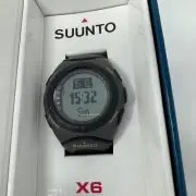Suunto X6 Green Watch with Hiking Compass Weather Function New Old Stock in Box