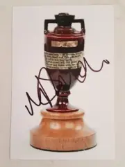MICHAEL VAUGHAN CRICKET SIGNED IN PERSON 10 x 15cm PHOTO COA "GENUINE" ASHES