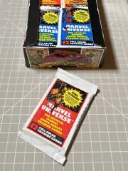 (1) Unopened 1990 Impel Marvel Universe Series 1 Sealed Trading Card Pack