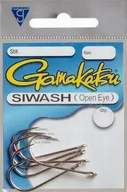 Gamakatsu Siwash Pre Pack Fishing Hook #4/0