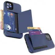 KP KOOL PRODUCTS New Hard Back Phone Case with Card Wallet for iPhone 13/Pro/Max