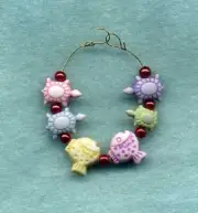 MULTI FISH & TURTLE NECKLACE JEWELRY FOR FASHION DOLLS