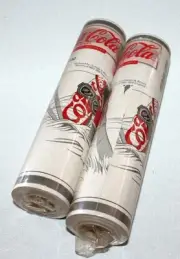 2 Coca Cola Wallpaper Borders Coke From England Boat Car Beach Diet RARE Vtg