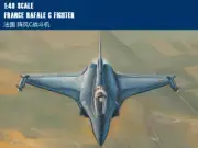 FRANCE RAFALE C FIGHTER 1/48 aircraft Hobbyboss model plane kit 80318