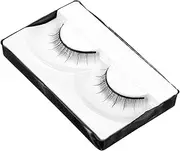 TEHAUX 1 Pair Doll False Eyelashes Fake Eyelashes Doll Making Accessories Eyelashes for Dolls and Crafts Dolls Eye Make up Accessory Fake Lashes Doll Lashes Long Eyelashes Black