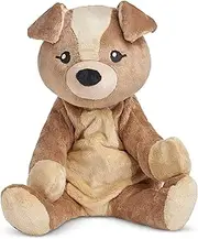 [HUGIMALS] Weighted Stuffed Animal Kids Adults - Anxiety Stress Relief Soothing Plush - Charlie The Puppy