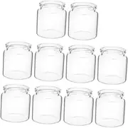 Sosoport 10Pcs Mini Glass Propagation Tubes for Succulents and Micro Landscapes Transparent Flower Holders for Home Decor for Weddings Durable and Space Saving Design