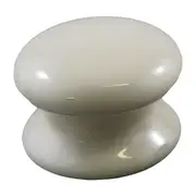 KR Lucas Northcote China Cupboard Knob - Available in Cream and White