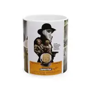 Family Plot Ceramic Mug, Alfred Hitchcock Retro Coffee Cup, 11oz, Unique Gift
