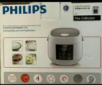 在飛比找Yahoo!奇摩拍賣優惠-LULU的店一PHILIPS(菲利浦）微電腦2L迷你電子鍋