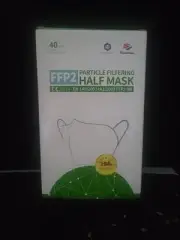 FFP2 PARTICLE FILTERING MASK