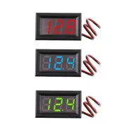 Easy to Install LED Voltmeter for DC5V 120V Suitable for Various Applications