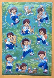 Go Diego Go Sticker Sheet.