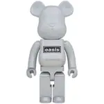 現貨BE@RBRICK OASIS WHITE 1000％ 英國綠洲合唱團 白