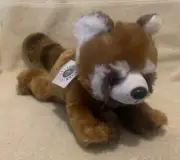 Conservation Critters Plush RED PANDA Stuffed Animal 7" x 12" - NWT