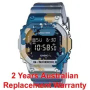 CASIO G-SHOCK GRAFFITI METAL CASE WATCH GM-5600 GM-5600SS-1 MULTICOLORED LIMITED