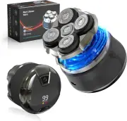 Head Shavers Bald Men 5D Magnetic Shavers 10000 RPM High Speed Motor Fast Type-C
