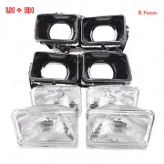 Fits Isuzu FTR Rocky 175HP 1984 - 95 Set Housing Bucket Head Lamp Glass Lights