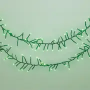 500 GREEN Led Connectable Cluster Light 6.5m