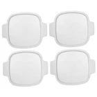 Corningware A-1-PC 1.5qt White Plastic Replacement Lid 4PK for Casserole Dish