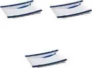 Set of 3 Bamboo Bamboo 6.0 Grilled Dishes [6.7 x 4.5 x 1.1 inches (17.1 x 11.5 x 2.8 cm) | Setomonohonpo