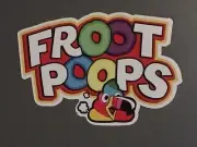Junk Food Doody Sticker - Froot Poops