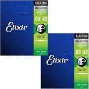 Elixir OPTIWEB Super Light 009-.042#19002 Electric Guitar Strings, Set of 2
