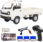 WPL D12 RC Truck 1/10 RC Crawler 2.4G Drift RC Cars Pickup with 3pcs Upgraded...